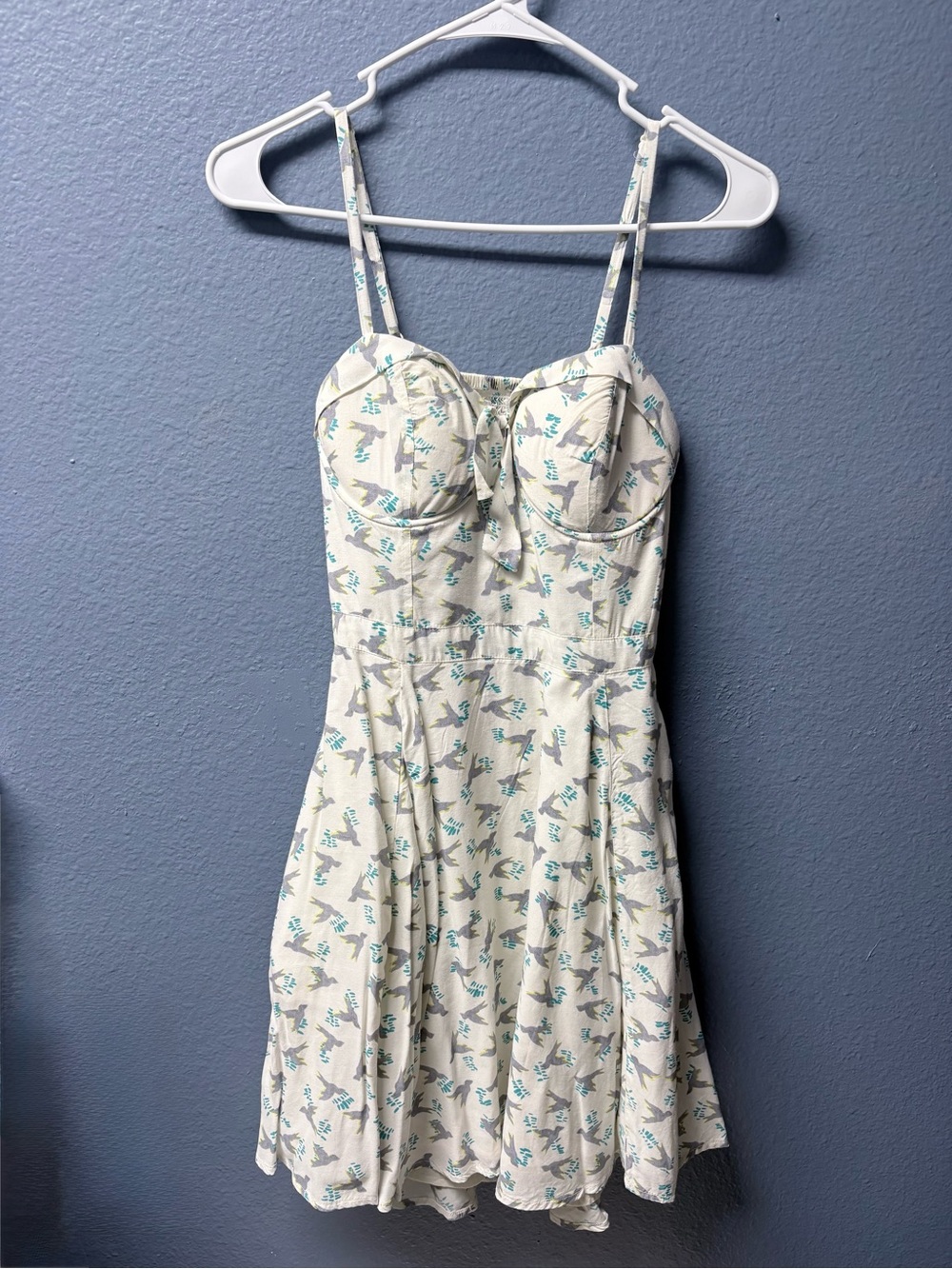 Jessica Simpson Cream Bustier Sundress